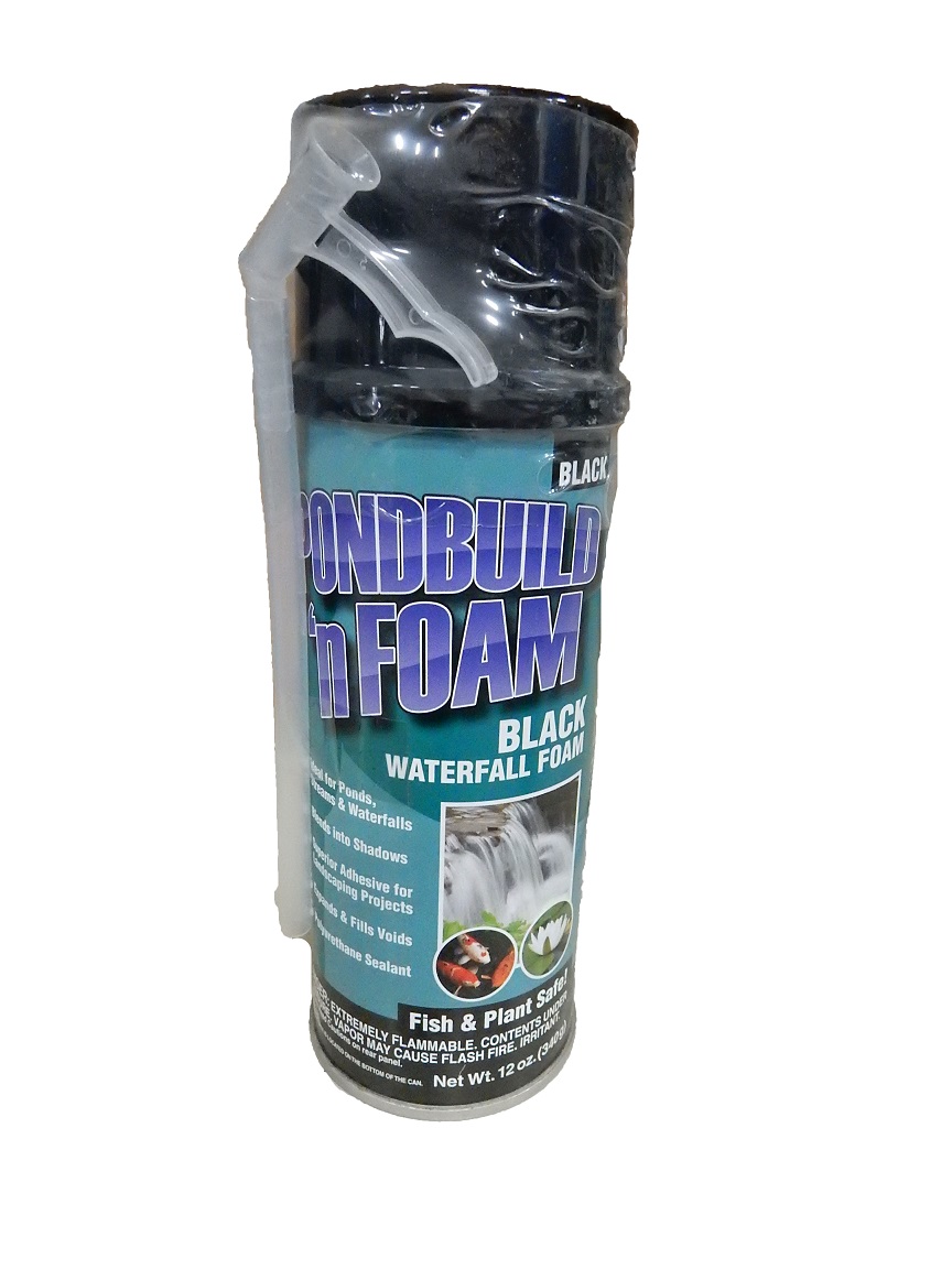 Pond Build'n Foam Black 12 oz - Landscaper